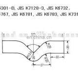 ISO 037 Dumbbell Cutter for Rubber Tensile Shear Test thumbnail-7