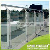 China Wholesale Flooring Frameless Railing Stainless Steel Glass Balustrade thumbnail-6