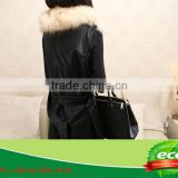 Cheap Luxurious Pretty Women Drifting Gold Raccoon Fur and Rabbit Skin Vest On Sale