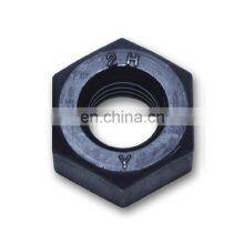 China Manufacturer Alloy Carbon Steel 2H Heavy Hex Nut ASTM A194 GR4 Gr7 Inch Size Hexagon Nut
