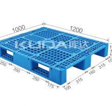 Low Cost Distrubution Pallet 1210J WGCZ PLASTIC PALLET(BUILT-IN STEEL TUBE) China Manufacturer