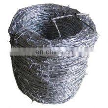 2020 Best Selling ! Electro Galvanized Hot-dipped Galvanized Barbed Wire Fence thumbnail-2
