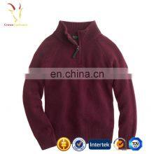 Winter Turtleneck Sweater For Kids,Boys Wool Sweater With Zipper thumbnail-3