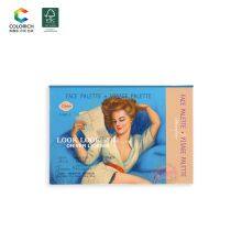 Custom Palette Design Empty Magnetic Eyeshadow Palette Eyeshadow Packaging Paper Cardboard Dry Acrylic Eyeshadow Palette thumbnail-3