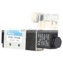 Automatic 5/2 Way Internally Piloted Acting Type AC220V 110V Single Electrical Pneumatic Air Control Solenoid Valve thumbnail-1
