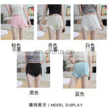 Manufacturers Wholesale Custom Anti-exhaust Safety Pants Side Plus Fat Plus Size Women's Three-quarter Pants Stretch thumbnail-2