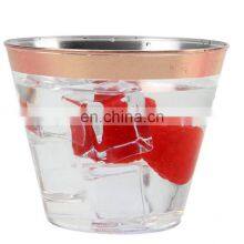 Disposable Hard Clear 9oz 10oz 12oz 14 oz Rose Gold Plastic Cups thumbnail-1