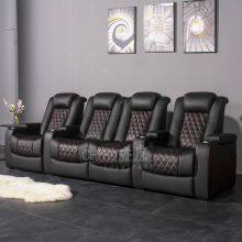 Made in China Wholesale Cheap Price Theater Furniture Power Recliner Home Theater Movie Seats thumbnail-5