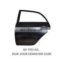 Aftermarket COROLLA Parts Rear Car Door Replace for To-yota Corolla Body Parts thumbnail-3