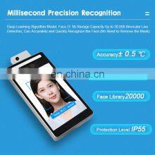 F2-H Android Wall-mounted Camera With Face Recognition Temperature Measurement System Attendance Access Control thumbnail-4