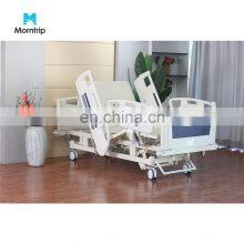 Best Price Five Functions Medical Patient Elder Nursing Full Electric Hospital Beds With Anti-collision Bumper thumbnail-2