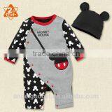 Organic Cotton Baby Rompers Wholesale Baby Clothes AG-LA0005 thumbnail-2