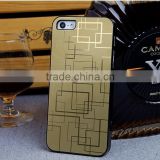 gold color Square Patterns cheap cell phone cases for Iphone 5