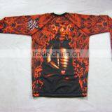 CUSTOM MADE LONG SLEEVES Rash Guard SUBLIMATED thumbnail-2