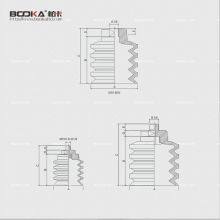 4.5Bellows Suction Cup Vacuum Suction Cup for Packaging Industry thumbnail-2