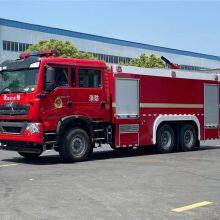 Howo 12-ton Foam Fire Truck, a Professional Choice for Emergency Management Departments and Petrochemical Enterprises thumbnail-3