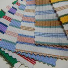 Perennial Supply of a Large Number of Rib Knitted Striped Fabrics thumbnail-3