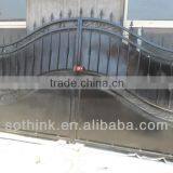 Double Circle Design Swing Gate thumbnail-1