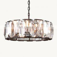 Modern Luxury HARLOW Crystal Round LED Chandelier for Living Room Villa Bedroom Hotel Home Decor Modern Crystal Chandeliers thumbnail-5