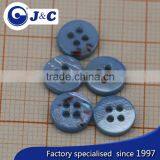 Bespoke Shape Dying Blue Trocas Shell Buttons for Fashion Dress Show thumbnail-3