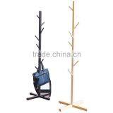 Wholesale Cheap Convenient Black Wooden Coat Rack for Clothes thumbnail-6