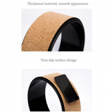 High Quality Yoga Wheel Customized High Density Cork Yoga Wheel for Balance Training thumbnail-4