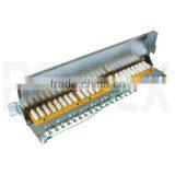 19" Fiber Optic RJ45 CAT5e UTP 24 Ports Patch Panel thumbnail-3