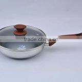 18/8 Stainless Steel Non-stick Coating Cookware /frypan
