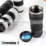 Small Black 3rd Generation Stainless Steel Camera Lens Cup for Canon 70-200MM thumbnail-4