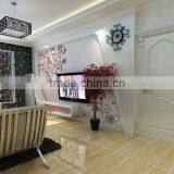 2016 Botton Price for Diamond Shaped 3D Printing Glass for tv Background Wall thumbnail-2