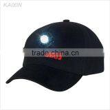 Mix-tone led light baseball custom embroidery logo designed short visor snapback hat                        
                                                Quality Choice