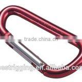 Hot Selling High Quality Red Aluminum D Shaped Carabiner Snap Hook Rigging Hardware China Supplier thumbnail-5