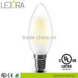 UL Listed High Lumen Glass 360 Degree 2w 4w 6w E12 Dimmable Led Lamp thumbnail-4