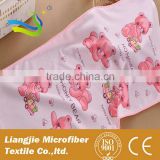 cheap children microfiber printed clean towel wholesales factory directly
