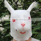 Rabbit Masks,Latex Rabbit Head Masks for Halloween Party Masquerade Cosplay thumbnail-2
