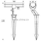 6W Factory Price Aluminum Alloy LED Lights for Garden thumbnail-2
