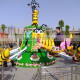 Lovely Animal Rides Rotary Bee With Splendid Workmanship For Kids Playground thumbnail-4