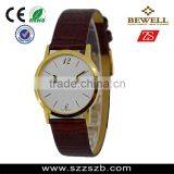 2015 Slim Stainless Steel Fashion Watch Genuine Leather Strap Watch Man Watches thumbnail-1