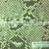 Semi-pu Snakeskin Leather Fabric for Bag Decorative thumbnail-1