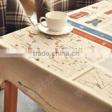 Decorative printed tablecloth