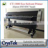 CRYSTEK 1.8m Digital Eco Solvent Printing Machine