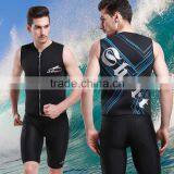 3mm Waterproof Sports Skins Upper Wetsuit, Neoprene Diving, Snorkeling , Upper Swimming and Surfing Wetsuits