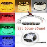 High Power DC 12V Side Emitting 335 SMD LED Strip Set for Most of Cars thumbnail-1