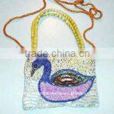 Ladies Purse, Fancy Ladies Purse, Beaded Purse thumbnail-1