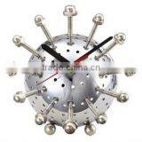 Robot Silver clock