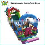 Crazy Fun New Designed Inflatable Flowers and Animals Obstacle Course Rental