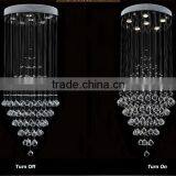 Spiral Modern Crystal Chandelier thumbnail-1