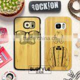 For IPhone 6 Wooden Covers, Wood Plastic Case for IPhone 6, Bamboo Wood Covers for Samsung Galaxy s6 s7 Edge j7 Case Quality Choice thumbnail-2