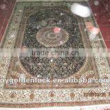 400L 6x9 Hand Knotted High Quality Muslim Prayer Rug thumbnail-1