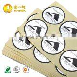 Custom Printed Self Adhesive Cartoon Printed Sticker